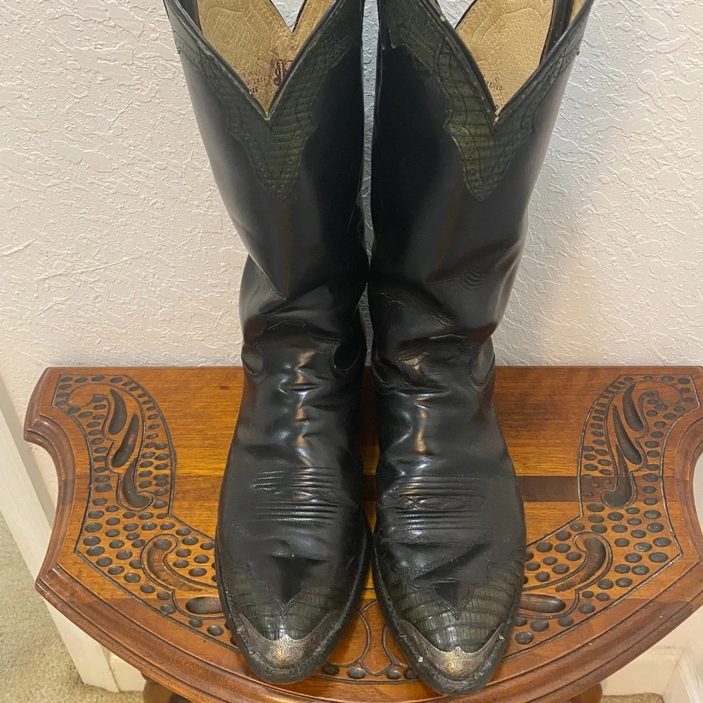 Justin Men's Cowboy Western Boots, Size 10‎